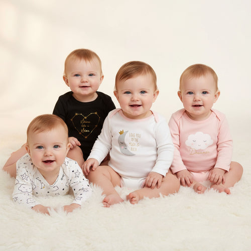 Moonpuff Cotton Onesie 10-Piece Bundle