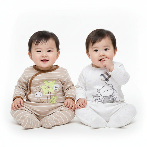 Moonpuff Cozy Cotton Baby Onesie
