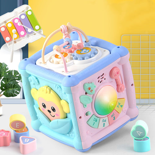 Moonpuff drum baby early education toys
