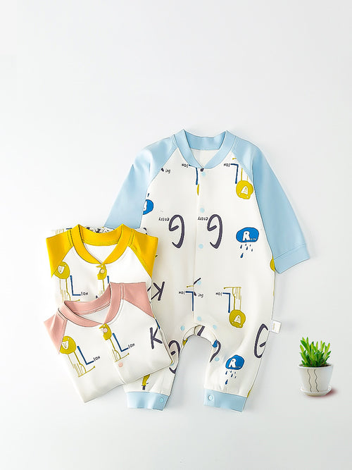 Moonpuff Newborn Pure Cotton Jumpsuit