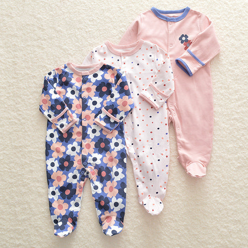 Moonpuff Soft Cotton Baby Crawl Suit