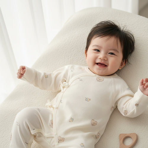 Moonpuff Four-Season Newborn Wrap Romper