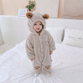 Moonpuff Autumn Winter Quilted Baby Romper