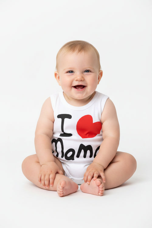 Moonpuff Cute Animal Baby Vest Romper