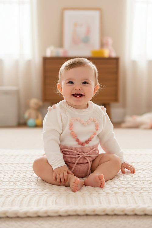 Moonpuff Knit Sweater Jumpsuit