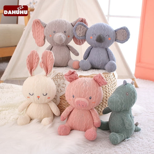 Moonpuff Knitted Wool Baby Toys