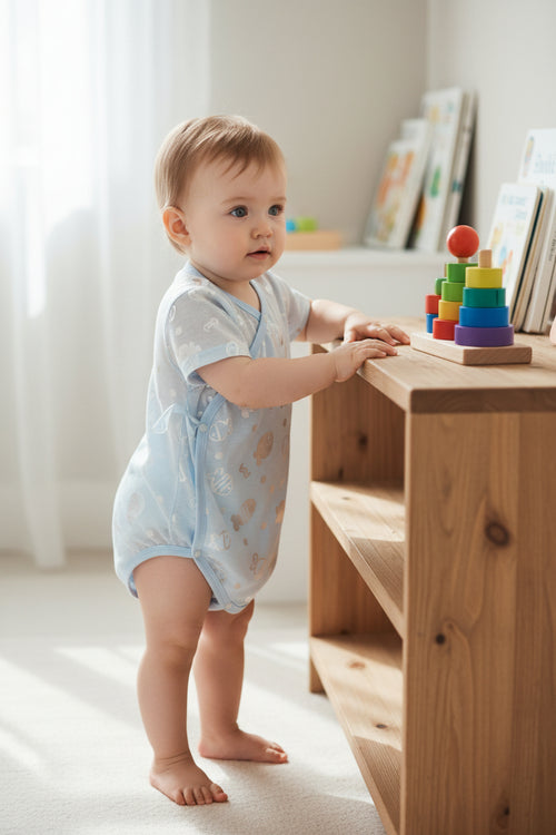 Moonpuff Summer Cotton Onesie